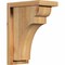 Ekena Millwork Yorktown Rough Sawn Corbel w/Backplate, Western Red Cedar, 6"W x 10"D x 14"H COR06X10X14YOR01RWR - alternate 1
